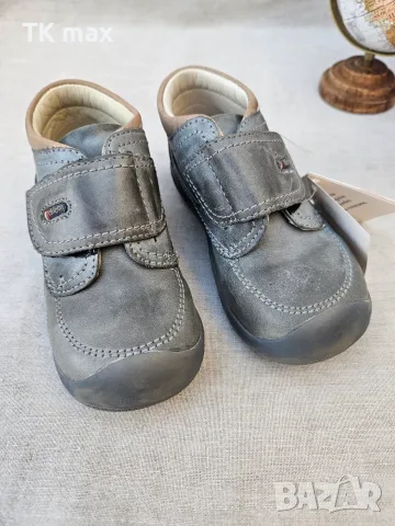 👟 CHICCO №23 🇮🇹  ЧИСТО НОВИ ДЕТСКИ ИТАЛИАНСКИ КОЖЕНИ БОТИ 