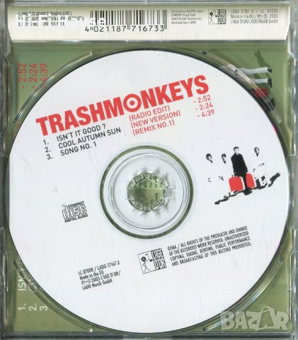 TRASHMONKEYS-Isnt it Good, снимка 2 - CD дискове - 34482175