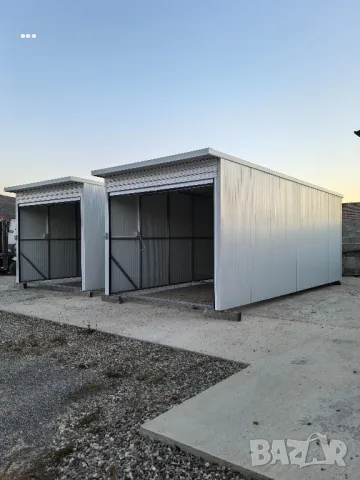 Произвежда гаражни клетки от термопанели 