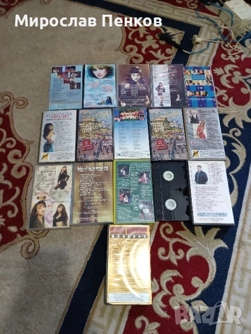 Видео касети, снимка 2 - Други музикални жанрове - 52288621