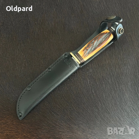 Античен немски ловен нож. В ново състояние (немска колекция).(063), снимка 5 - Ножове - 52165302