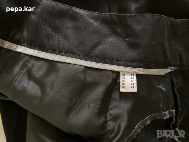 Елегантно черно сако Аристон 42размер, снимка 3 - Костюми - 38437625