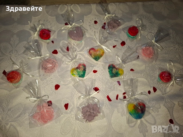 Глицеринови хипоалергенни сапунчета , снимка 15 - Коледни подаръци - 53294498