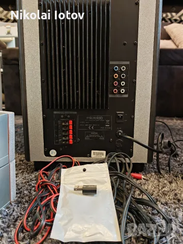 Microlab X5 ll аудио система 5.1, снимка 6 - Аудиосистеми - 56545985