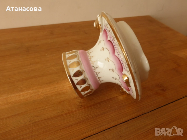 Капак за порцеланов самовар Гжель, снимка 6 - Антикварни и старинни предмети - 52494964