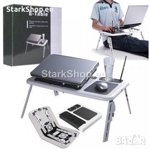  Маса / стойка за лаптоп с охладител, снимка 2 - Други - 30499909