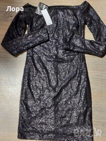 Официална рокля с пайети , снимка 3 - Рокли - 39095854