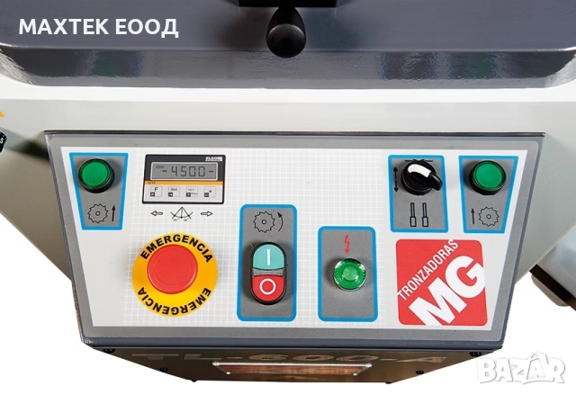 Едноглав циркуляр с долно подаване Тronzadoras MG TL - 600 - A, снимка 4 - Циркуляри - 51933131