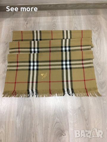 Burberry шал памук, снимка 1 - Шалове - 38187031