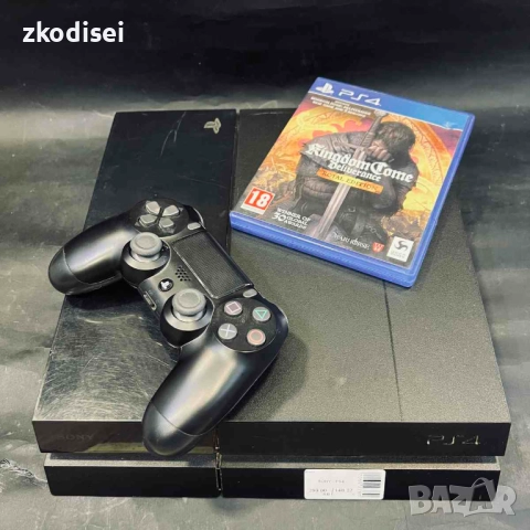 Конзола SONY - PS4 с 1бр. джойстик и 1бр. игра