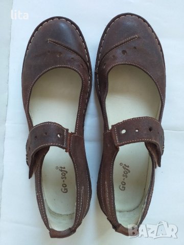 Кожени обувки Go-soft Размер 38, снимка 4 - Дамски ежедневни обувки - 40130523