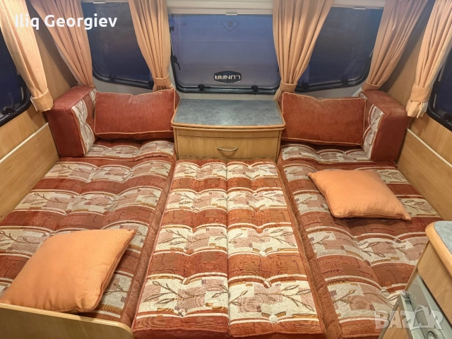 Каравана Lunar Quasar-ФРЕНСКА СПАЛНЯ/ФОРСЕЛТ/ТЕНТА/MOVER/ОБОРУДВАНА/КАТО НОВА, снимка 11 - Каравани и кемпери - 52162188