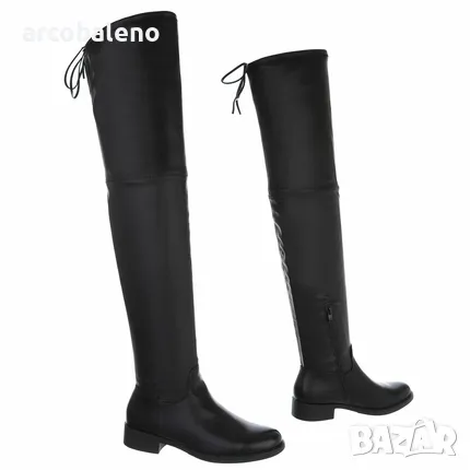Дамски ботуши над коляното , снимка 4 - Дамски ботуши - 48756299