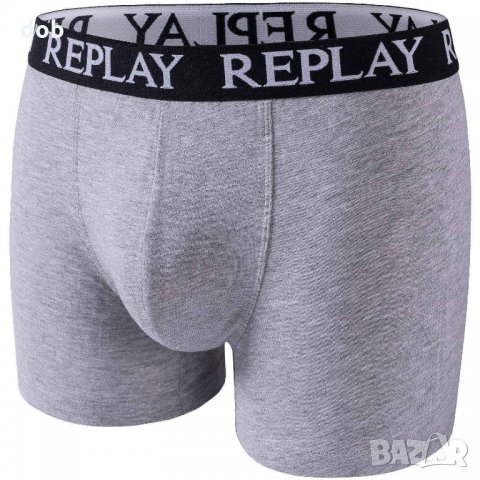 Мъжки боксерки Replay Boxer 3-Pack Underwear, оригинал, снимка 4 - Бельо - 29654548