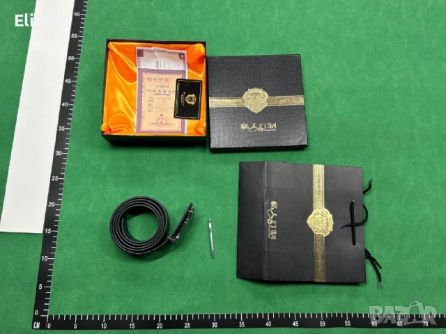 колани от естествена кожа в кутия Louis Vuitton , снимка 2 - Колани - 52714437