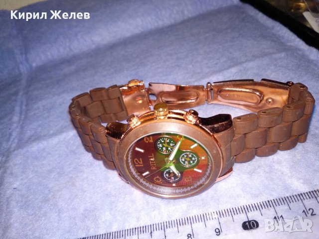 RITAL МАРКОВ КВАРЦОВ ФЕШЪН УНИСЕКС ЧАСОВНИК - РИТАЛ с ВЕРИЖКА 36567, снимка 16 - Мъжки - 39887563