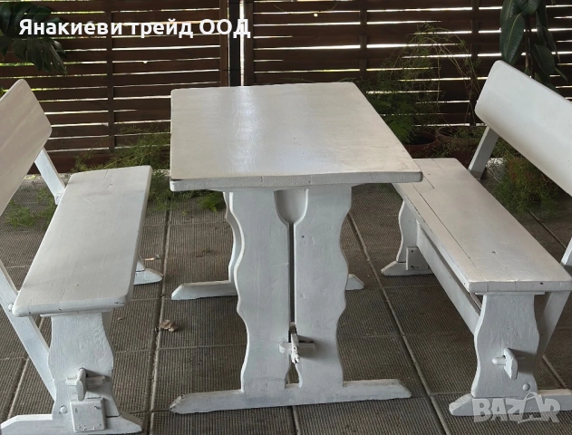 Маси с пейки, снимка 3 - Градински мебели, декорация  - 54286434