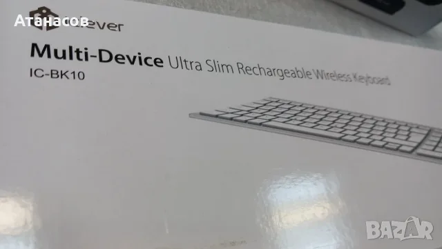 iClever IC-BK10 Bluetooth 5.1 клавиатура - 24€, снимка 10 - Клавиатури и мишки - 55838651