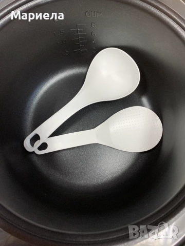 Уред за приготвяне на ориз AMZCHEF DFB-P40U1 Rice Cooker 4L, снимка 8 - Други - 52648201