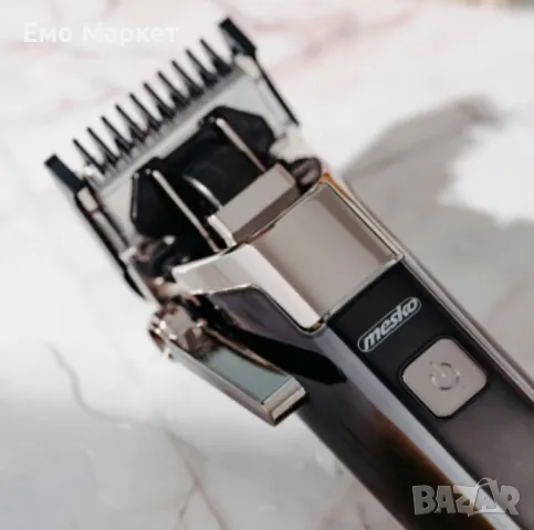 Машинка за подстригване зареждаща се Voltz, USB, 3W, Литиева батерия 2000mAh, Водоустойчива, Черна, снимка 6 - Машинки за подстригване - 49279727