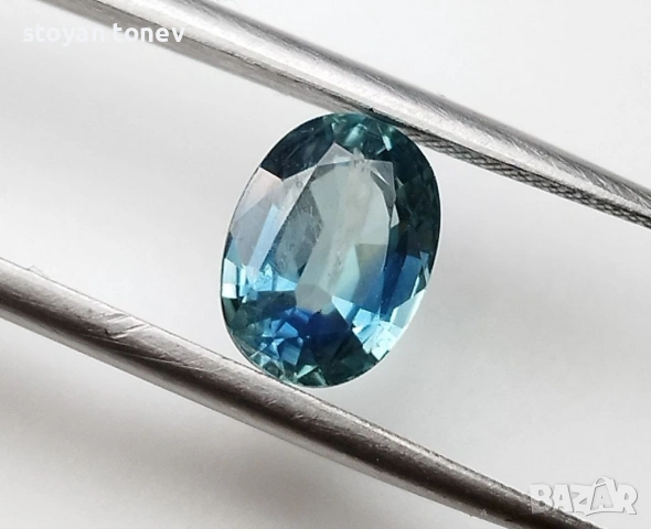 Красив естествен син сапфир с отличен размер 1,92 карата! Сертификат!, снимка 10 - Други - 54196345