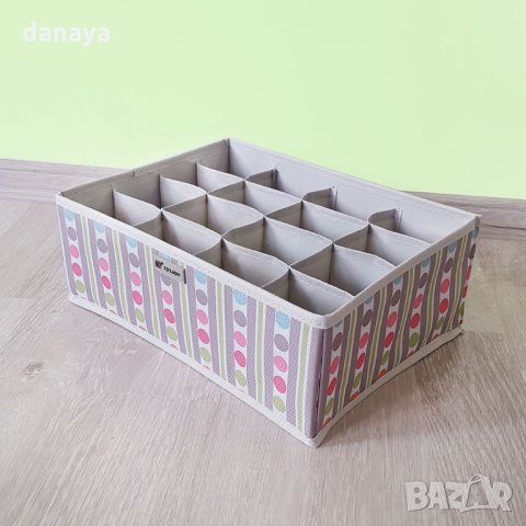 1605 Органайзер за бельо и чорапи 16 отделения, снимка 5 - Органайзери - 29578002