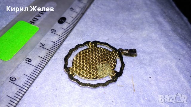 ЗЛАТИСТ АЖУРЕН КАТОЛИЧЕСКИ РЕЛИГИОЗЕН МЕДАЛЬОН - ИКОНКА 34564, снимка 7 - Колиета, медальони, синджири - 39064338
