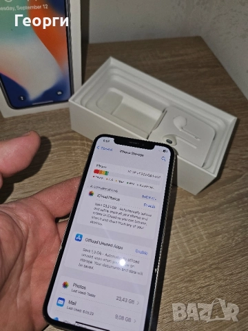Iphone x - 256 GB, снимка 10 - Apple iPhone - 52484453