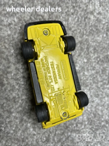 Метална количка Matchbox Мачбокс FERRARI TESTAROSSA от серията PREMIERE COLLECTION, снимка 7 - Колекции - 50826628
