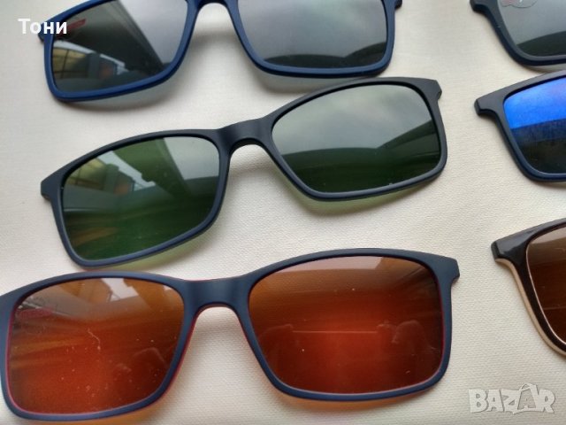 Магнитен клипс / слюда за очила с диоптър / диоптрични рамки, снимка 3 - Слънчеви и диоптрични очила - 31855531