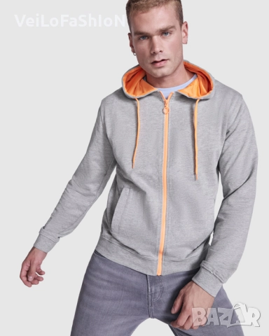 Нов мъжки суичър с Цип и Качулка, различни цветове, снимка 13 - Суичъри - 52163078
