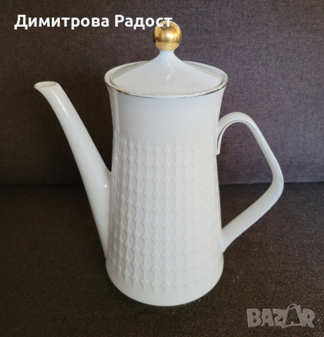 Порцеланови чайници с капаче! Състояние използвано като ново без забележки! , снимка 10 - Сервизи - 44693783