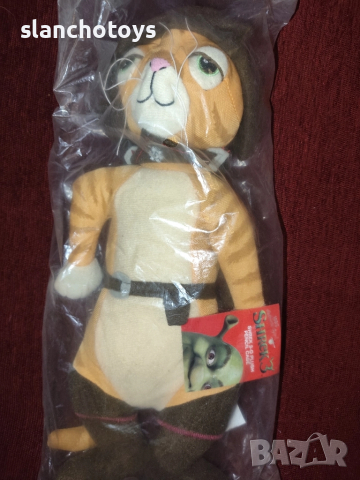 Котарака в чизми,около 30см, снимка 4 - Плюшени играчки - 40082381