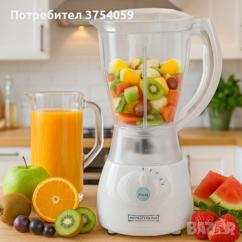 Блендер с приставка за мелница Royalty Line SM-400P.2, снимка 4 - Блендери - 52362014