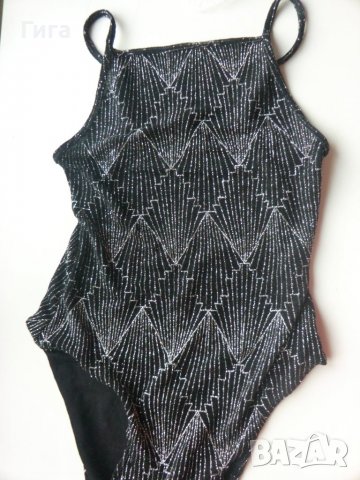 черно боди с ламе на Дивидед