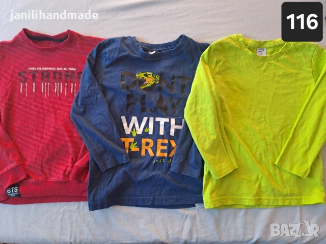 Детски блузки ръст 116, снимка 3 - Детски Блузи и туники - 52113319