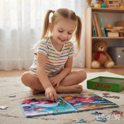 Детска книжка пъзел Level Up 3 в 1 - 37, 48, 72 части, снимка 2 - Други - 52201564