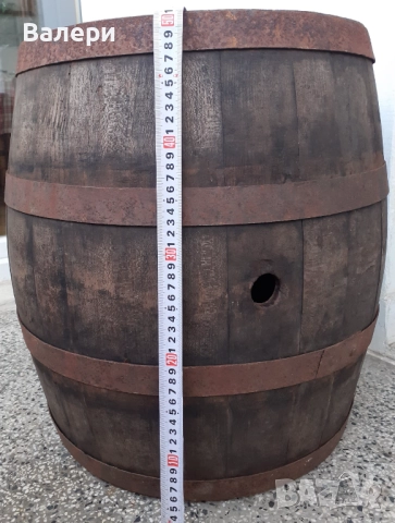 Буре - черничево, старо, 70 литра, снимка 2 - Бидони, бурета и бъчви - 52956544
