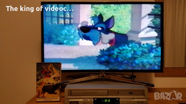 Видеокасета  " МЕЧЪТ В КАМЪКА " & " ДАМАТА И СКИТНИКЪТ " VHS , снимка 15 - Анимации - 53297743