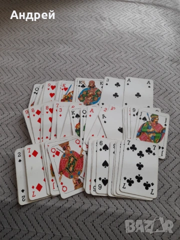 Стари карти за игра #18, снимка 2 - Карти за игра - 53020927