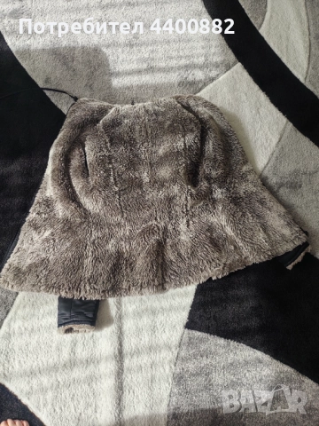 Дамско зимно яке с пух от Чинчила., снимка 3 - Якета - 52051537
