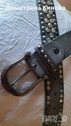 Дамски колан естествена кожа , снимка 7 - Колани - 54106647