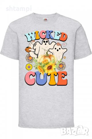 Детска тениска Wicked cute,Halloween,Хелоуин,Празник,Забавление,Изненада,Обичаи,, снимка 5 - Детски тениски и потници - 38158761