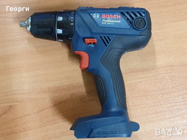 Акумулаторен винтоверт Bosch GSR 18V-21