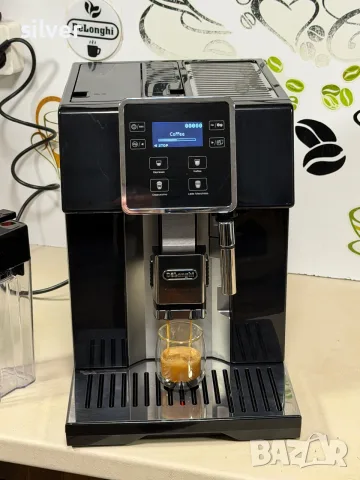Кафемашина кафе автомат delonghi PERFECTA EVO с гаранция, снимка 10 - Кафемашини - 55997234