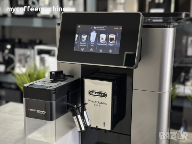 Кафемашина DeLonghi PrimaDonna SOUL ECAM610.74, снимка 8 - Кафемашини - 52846182