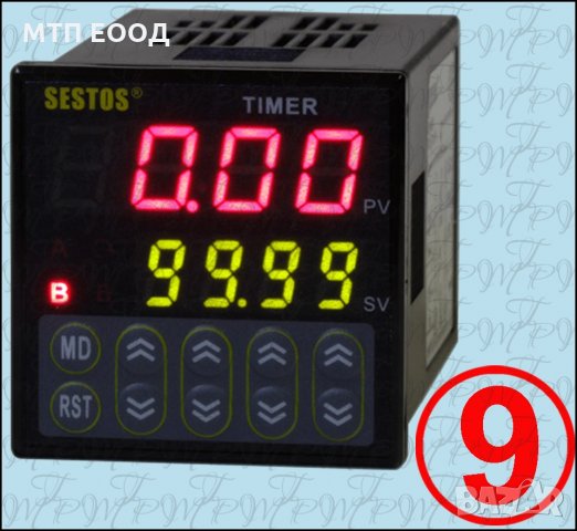 Таймер; Реле за време; Контролер за секунди, минути, часове, снимка 9 - Друга електроника - 31598174