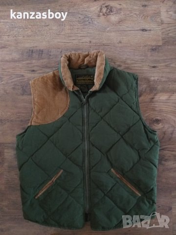 eddie bauer goose down mens vintage vest - страхотен мъжки елек , снимка 4 - Други - 39909169