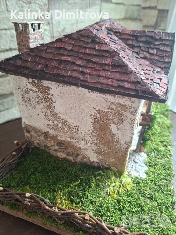 Макет на стара къща,съхранила духа на времето., снимка 16 - Декорация за дома - 53948713