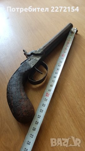 Двуцевен пищов пистолет Деринджър, снимка 7 - Антикварни и старинни предмети - 37907206